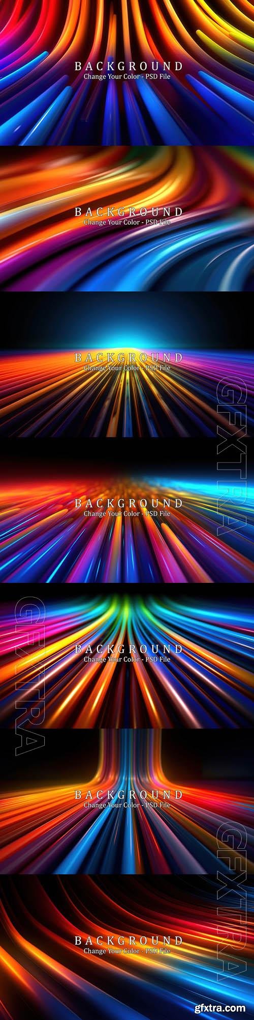 PSD abstract scene background product presentation