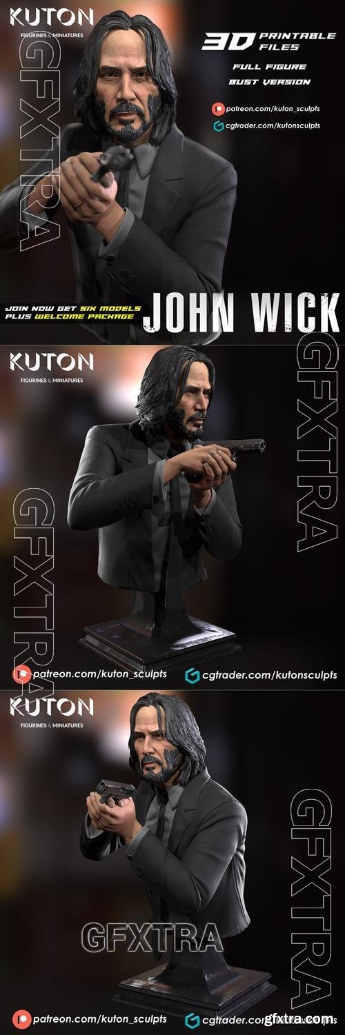 John Wick - Kuton &ndash; 3D Print Model