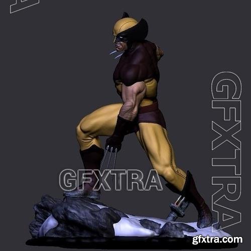 Wolverine Brown &ndash; 3D Print Model