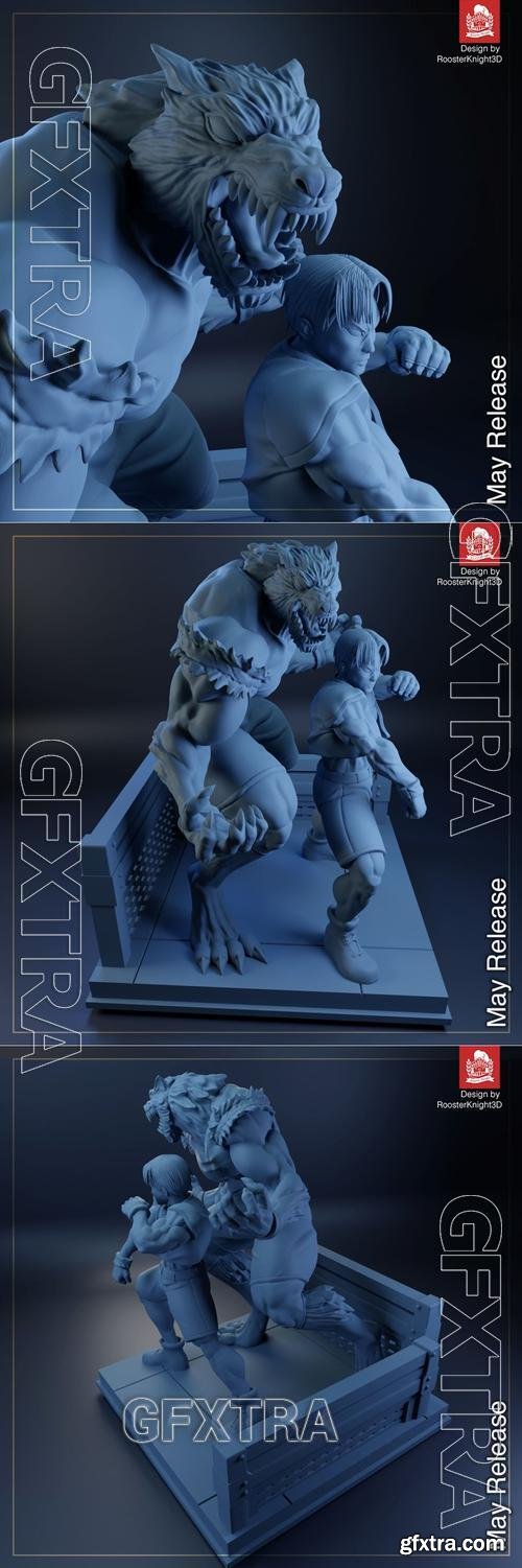 Yugo - Bloody Roar &ndash; 3D Print Model