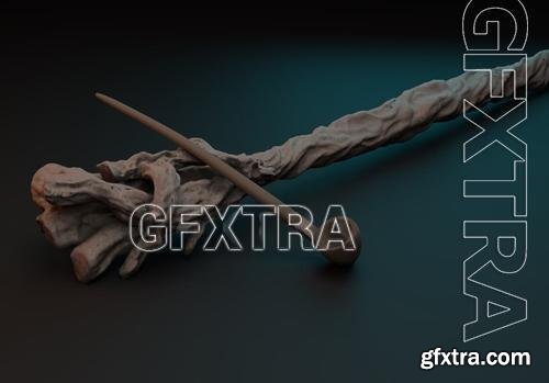 Gandalf The Grey Staff &ndash; 3D Print Model