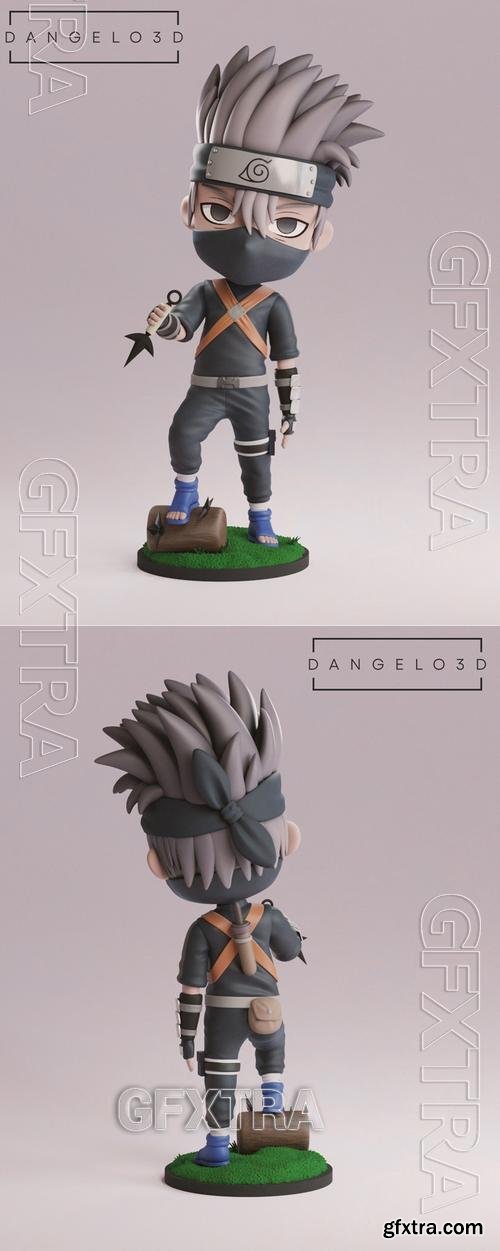 Kakashi Chibi &ndash; 3D Print Model