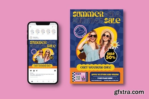 Summer sale Flyer ESRNBJ8