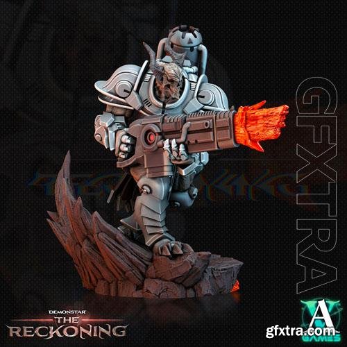 Demonstar the Reconing – Armari Heavy Infantry 1 - 3D Print Model STL