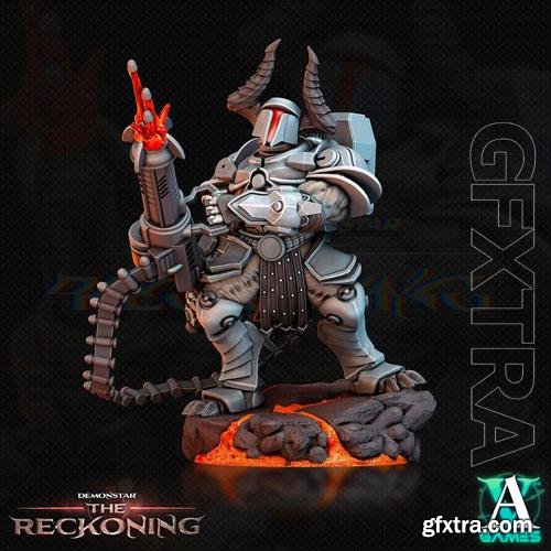 Demonstar the Reconing – Armari Heavy Infantry 2 - 3D Print Model STL