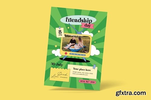 Friendship Day Flyer LZ9LM73