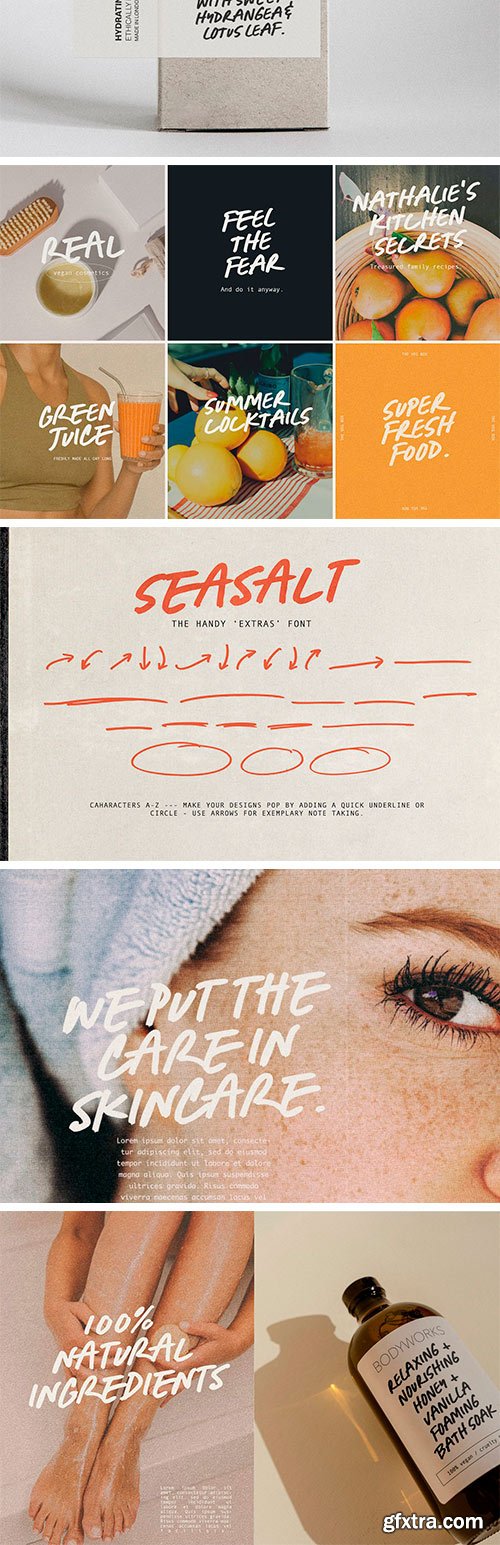 Seasalt - Casual Marker Typeface