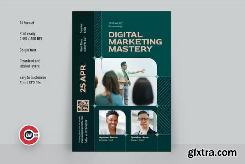 Digital Marketing Webinar Flyer