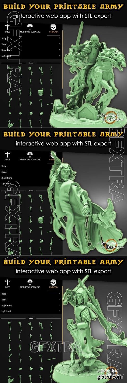 TPGEO Chapter 34 - Undead Army &ndash; 3D Print Model