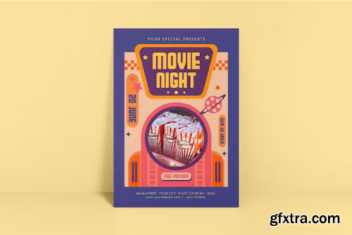 Movie Night Flyer