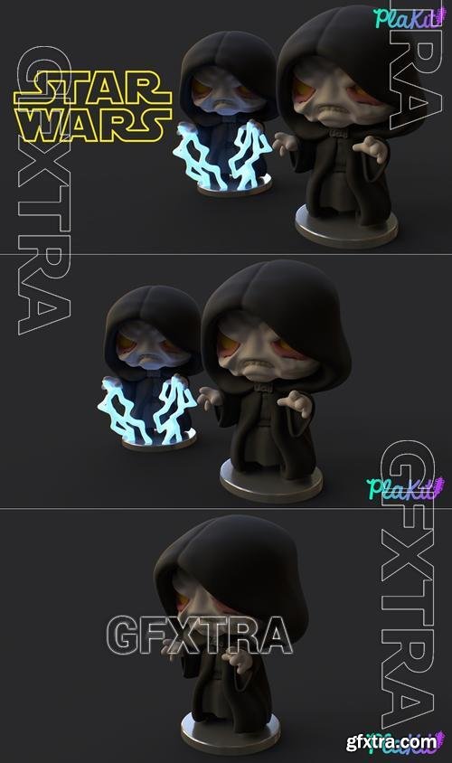 PlaKit - Starwars Palpatine &ndash; 3D Print Model