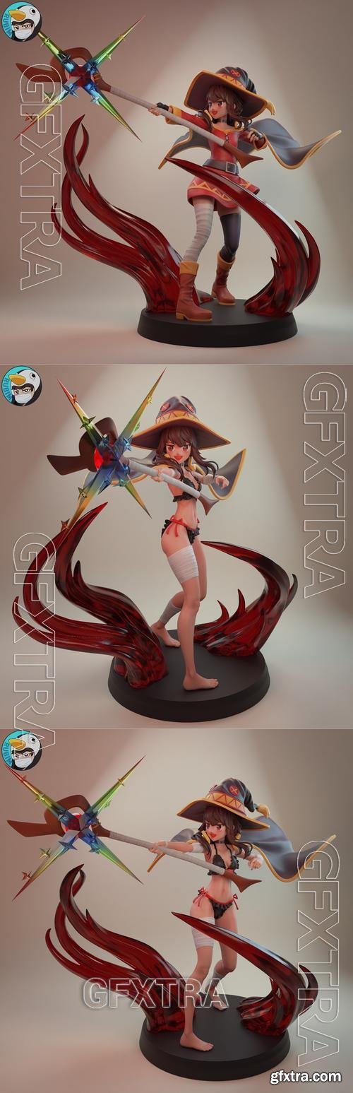 Megumin &ndash; 3D Print Model