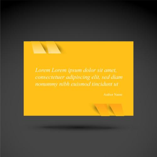 Minimalistic Quote Layout with Quotation Marks 462310233