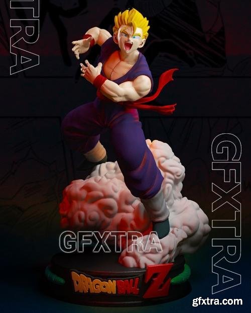 Dragon Ball - Gohan pose 2 &ndash; 3D Print Model