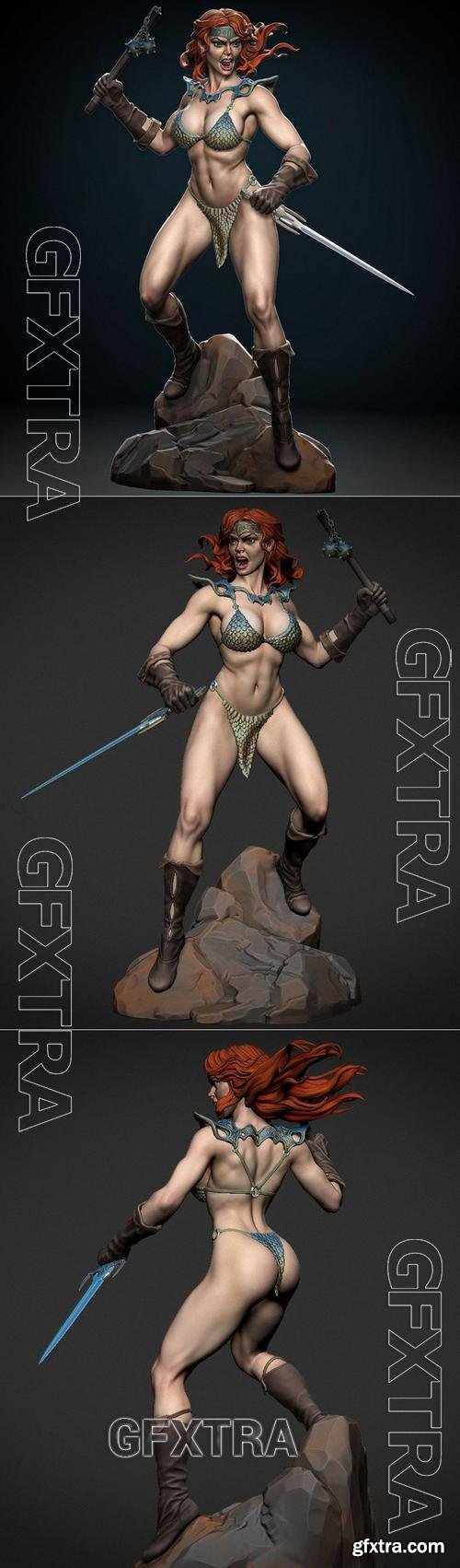 Red Sonja &ndash; 3D Print Model