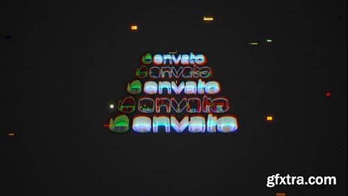 Videohive Modern Glitch Logo 45941736