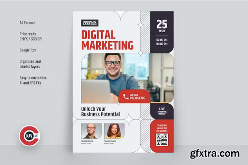 Digital Marketing Webinar Flyer