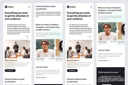 Coca - Digital Marketing Responsive About W75NDEB