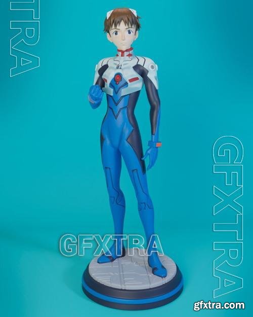 Shinji &ndash; 3D Print Model