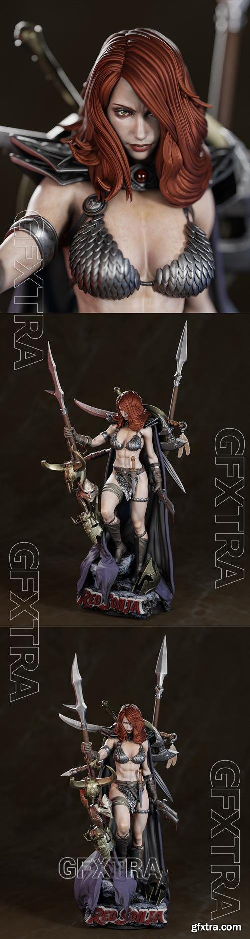 Red Sonja by Creative Geek MB &ndash; 3D Print Model