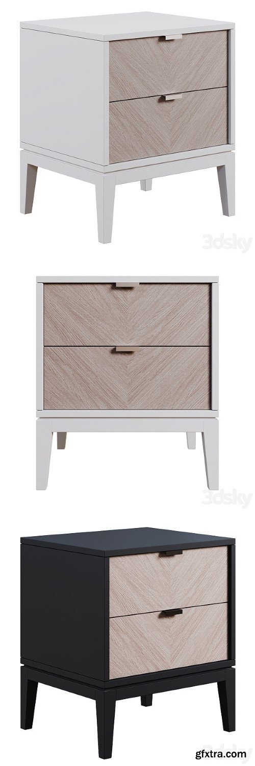 Ellipse Fjord Nightstand