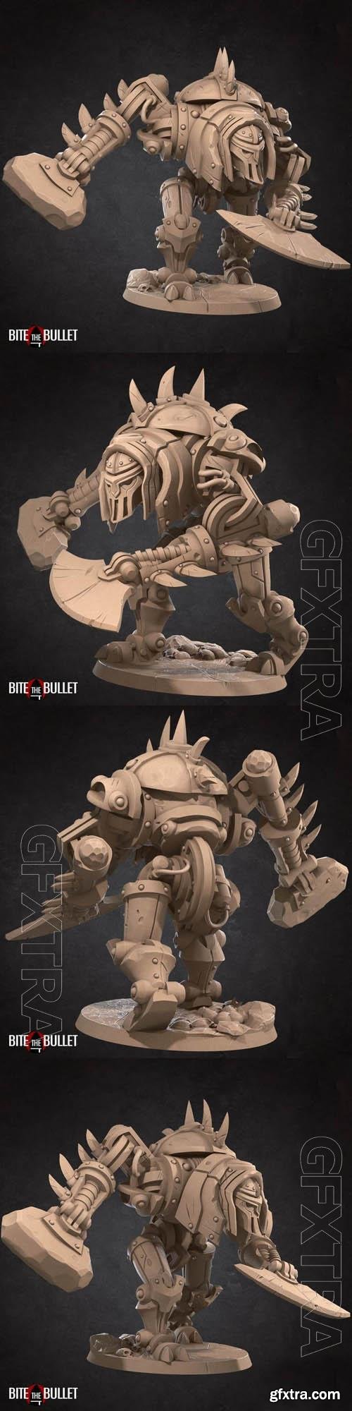 Bite the Bullet – Warforged Titan - 3D Print Model STL