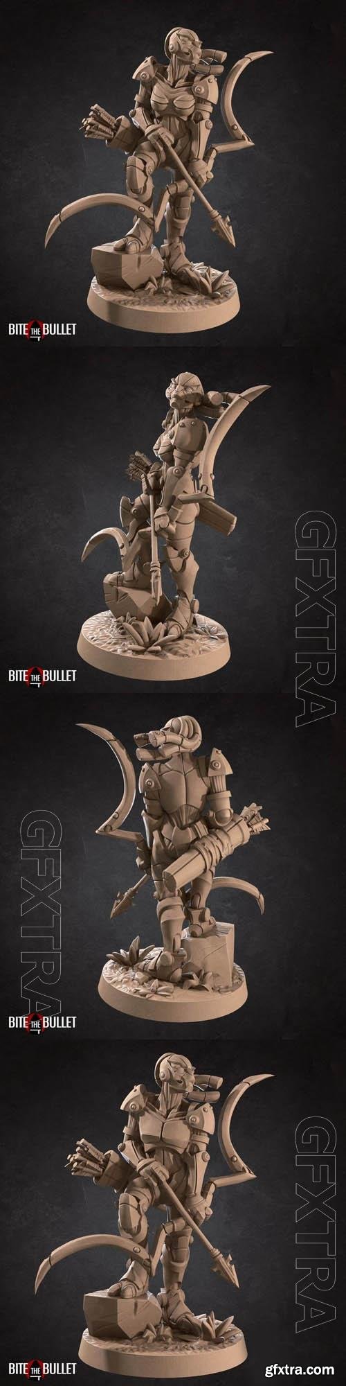 Bite the Bullet – Warforged Ranger Mechanical 2 - 3D Print Model STL