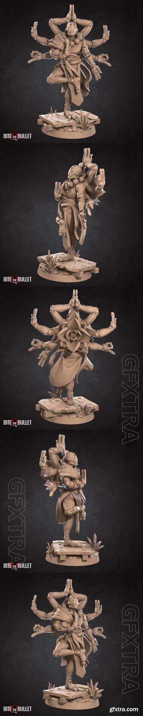 Bite the Bullet – Warforged Monk Transcendence - 3D Print Model STL