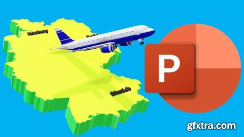 PowerPoint and Paint 3D:Map Animation