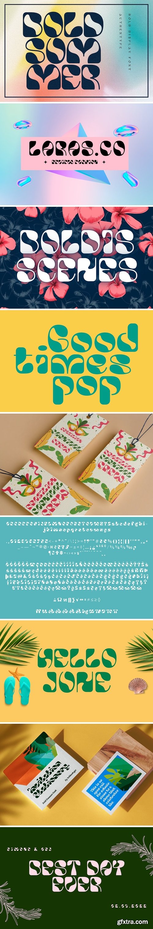 Bold Summer - Bold Display Font