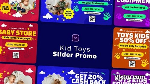 Videohive Kids Toys Slider Promo 45976645