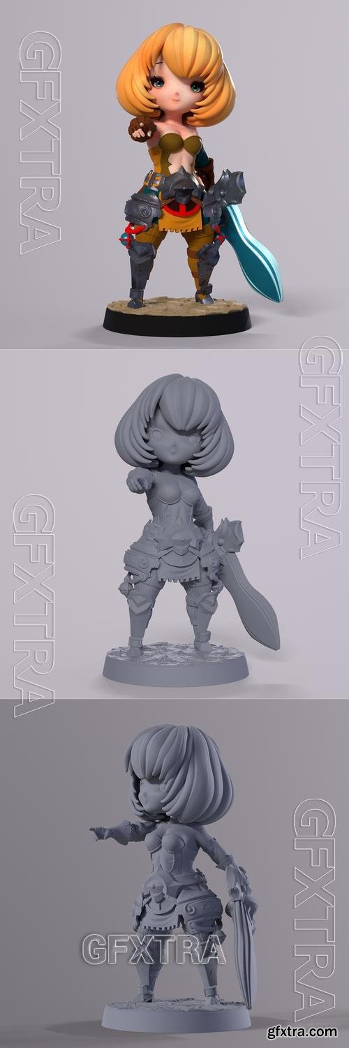 Chibi Another Random &ndash; 3D Print Model