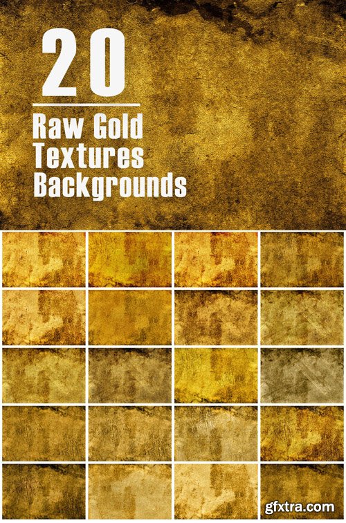 Raw Gold Textures Collection » GFxtra