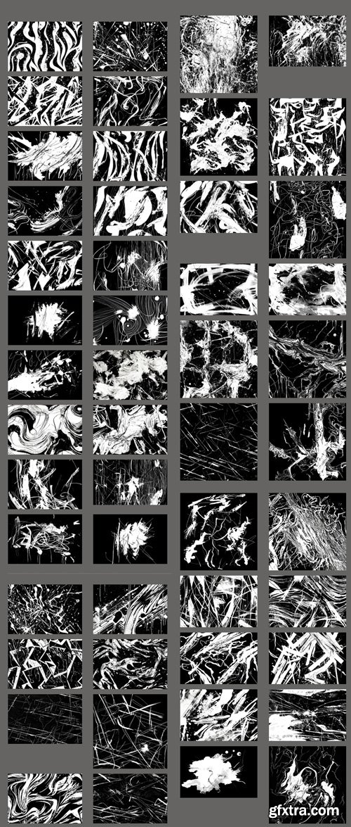 B&W Mask Overlays for Photoshop