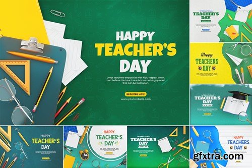 World Teacher's Day Background Collection U63HJUN