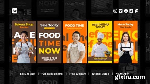 Videohive Bakery Instagram Reels 45959768