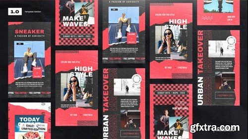 Videohive Dawn Streetwear Instagram Stories 44659226