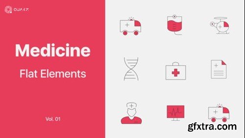 Videohive Medicine Icons Vol. 01 45962445