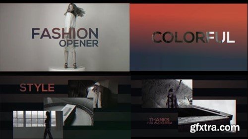 Videohive Fashion Promo - Fast Colorful Opener 19763856