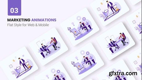 Videohive Business Marketing Animations - Flat Concept 45955479