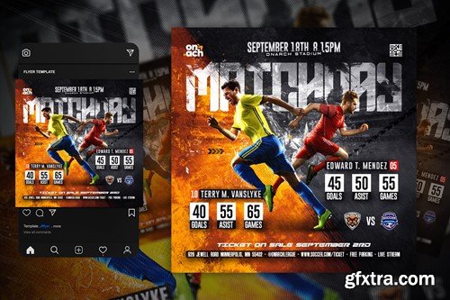 Soccer Flyer Template KJTTQ5M