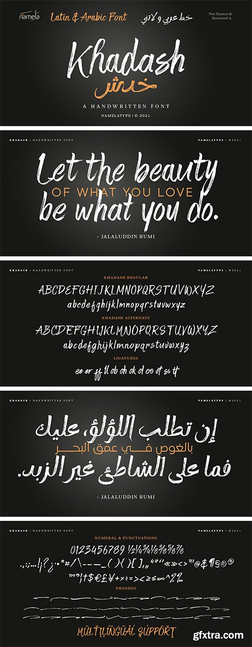 Khadash Font Family