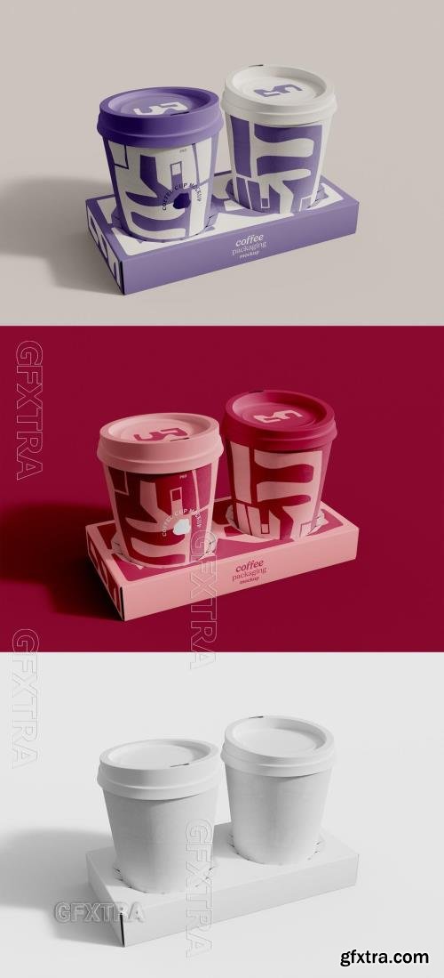 Take away Coffee Cups Mockup 607868195