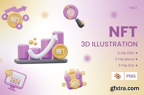 3D Nft Icon Vol.2 G5BX7MY