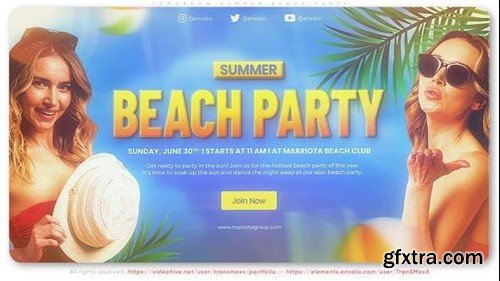 Videohive Tomorrow Summer Beach Party 45994505