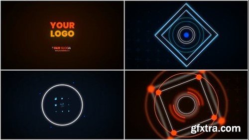 Videohive Shapes Logo Animation 45982817