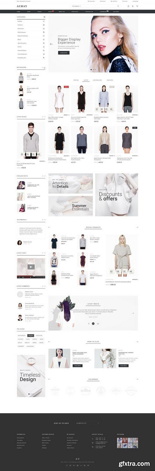 CM - Auray - eCommerce PSD Template 1448762