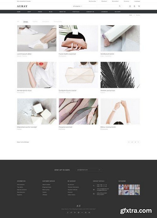 CM - Auray - eCommerce PSD Template 1448762