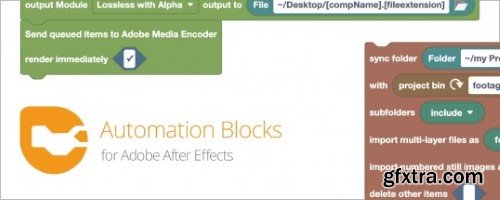 Aescripts Automation Blocks v1.0.001 Win/Mac