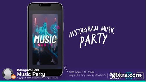 Videohive Instagram Music Party 45878139